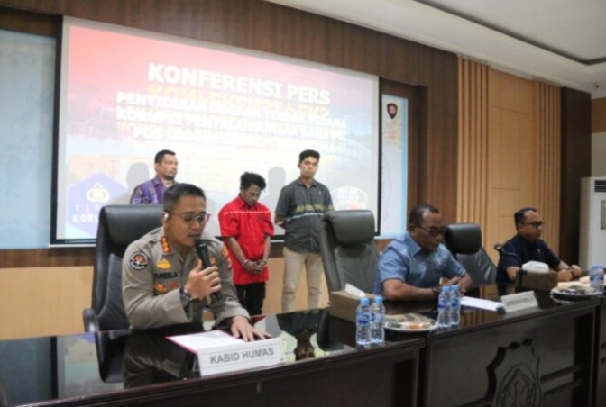 Gelapkan Uang Perusahaan,KCP PT Pos Indonesia di Maluku ditahan Polisi