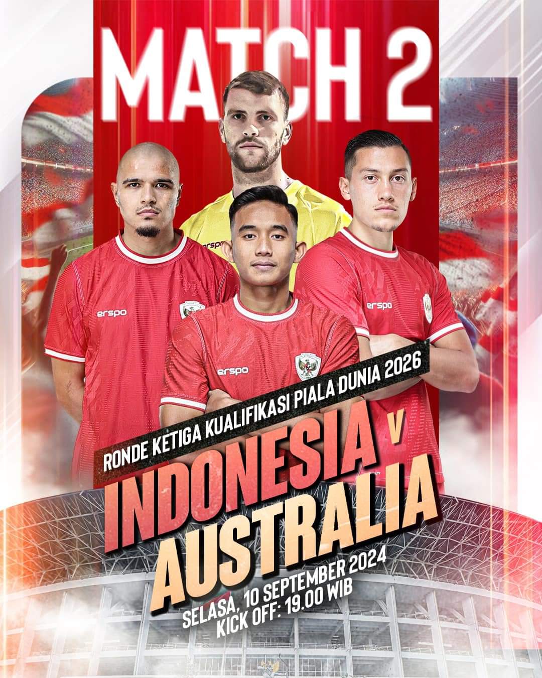 Indonesia Siap Tumbangkan Australia di GBK: Optimisme Tinggi Jelang Pertandingan
