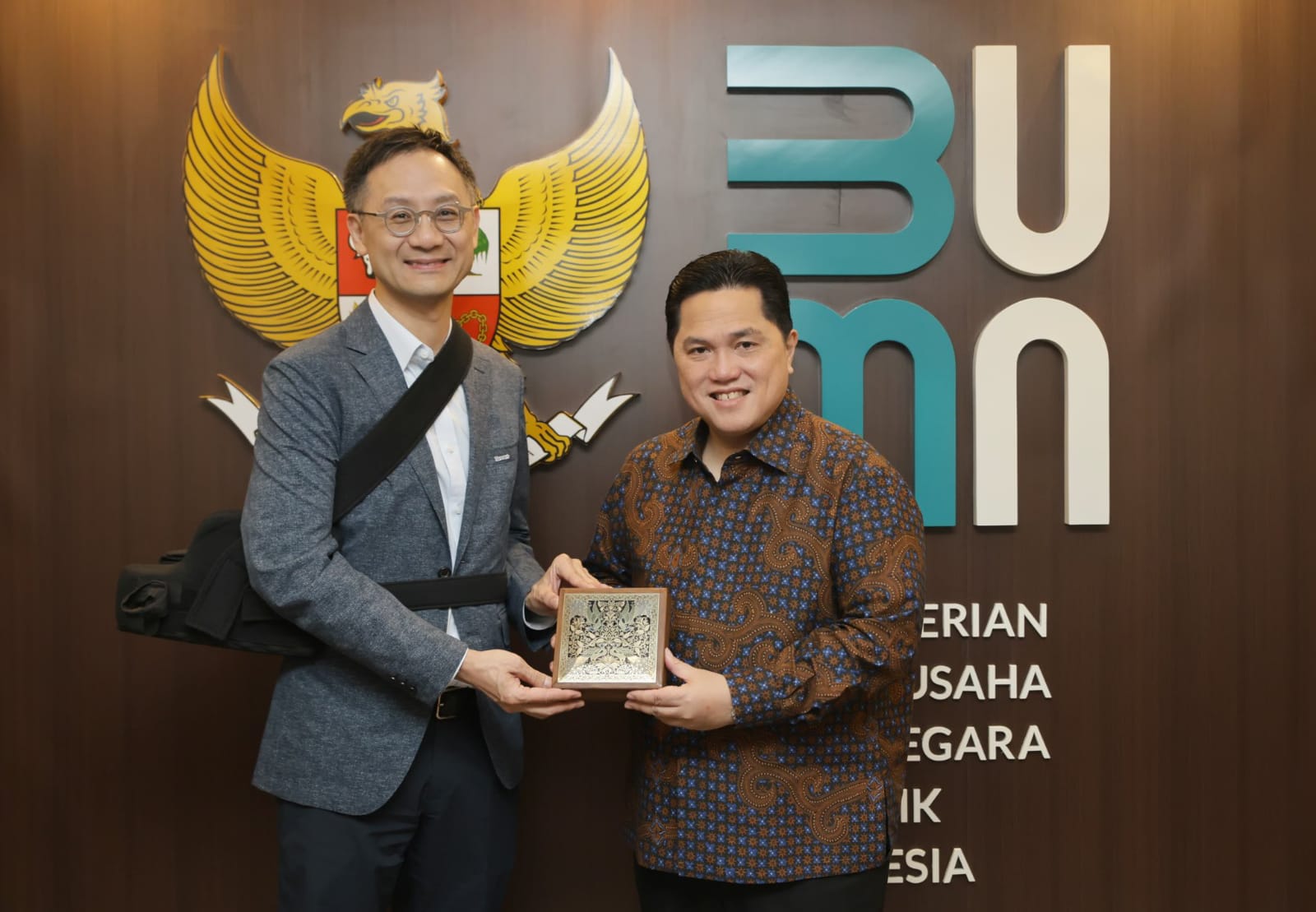 BUMN Erick Thohir ;Tencent Investasi 500 Juta USD di Indonesia, Dukung Visi Presiden Prabowo Dorong Ekonomi Digital