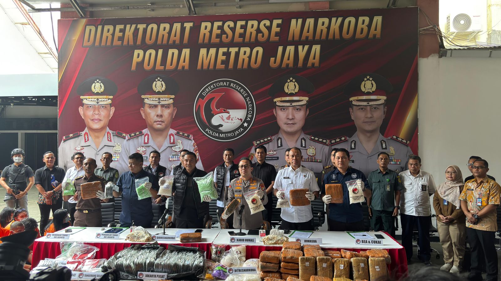 Polda Metro Jaya Musnahkan 315,7 Kg Narkotika Hasil Sitaan Februari–April 2025