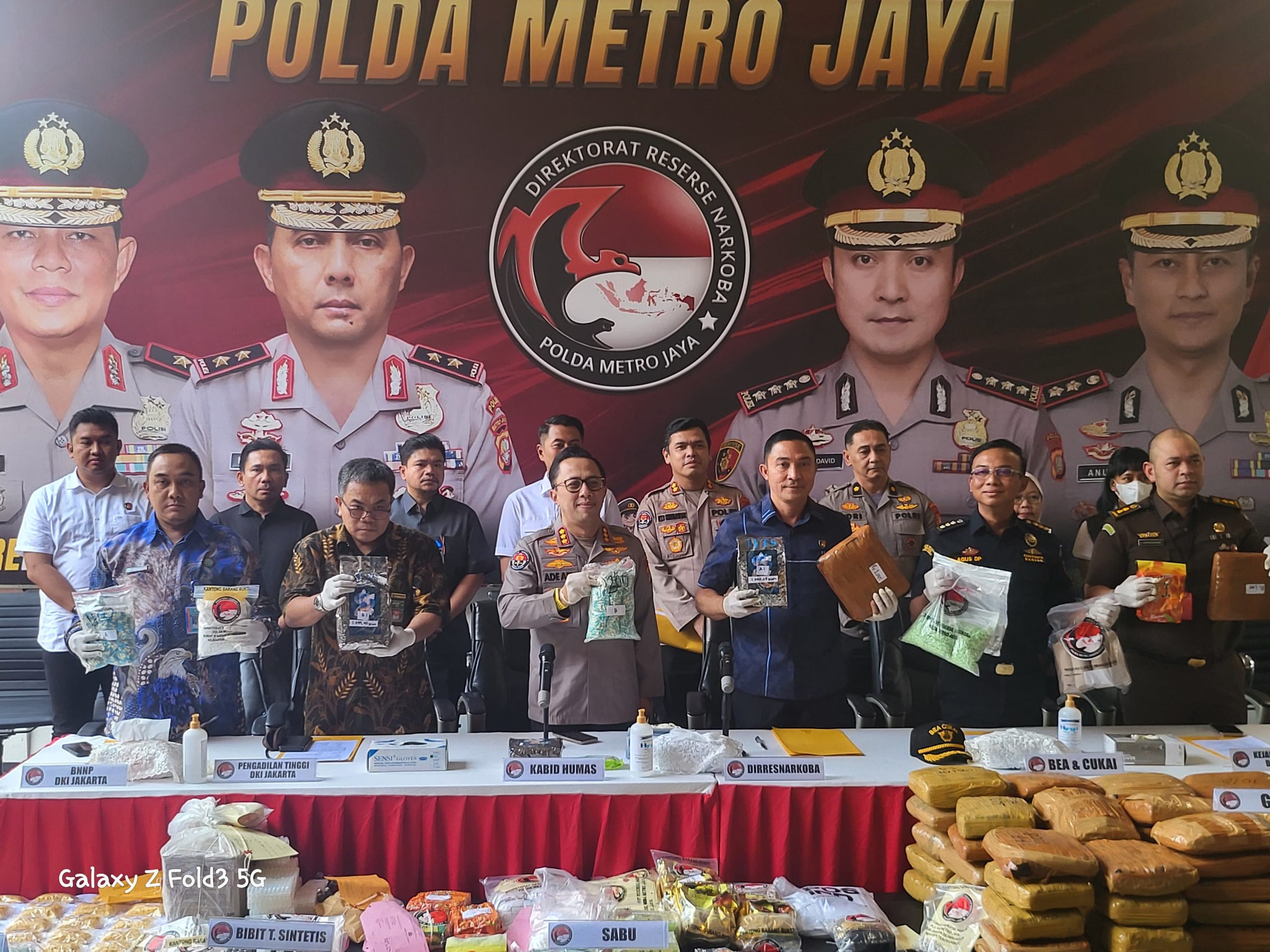 Polda Metro Jaya Tangkap 1.672 Tersangka Dan Sita 321,5 Kg Narkoba Jelang Hari Bhayangkara Ke-79