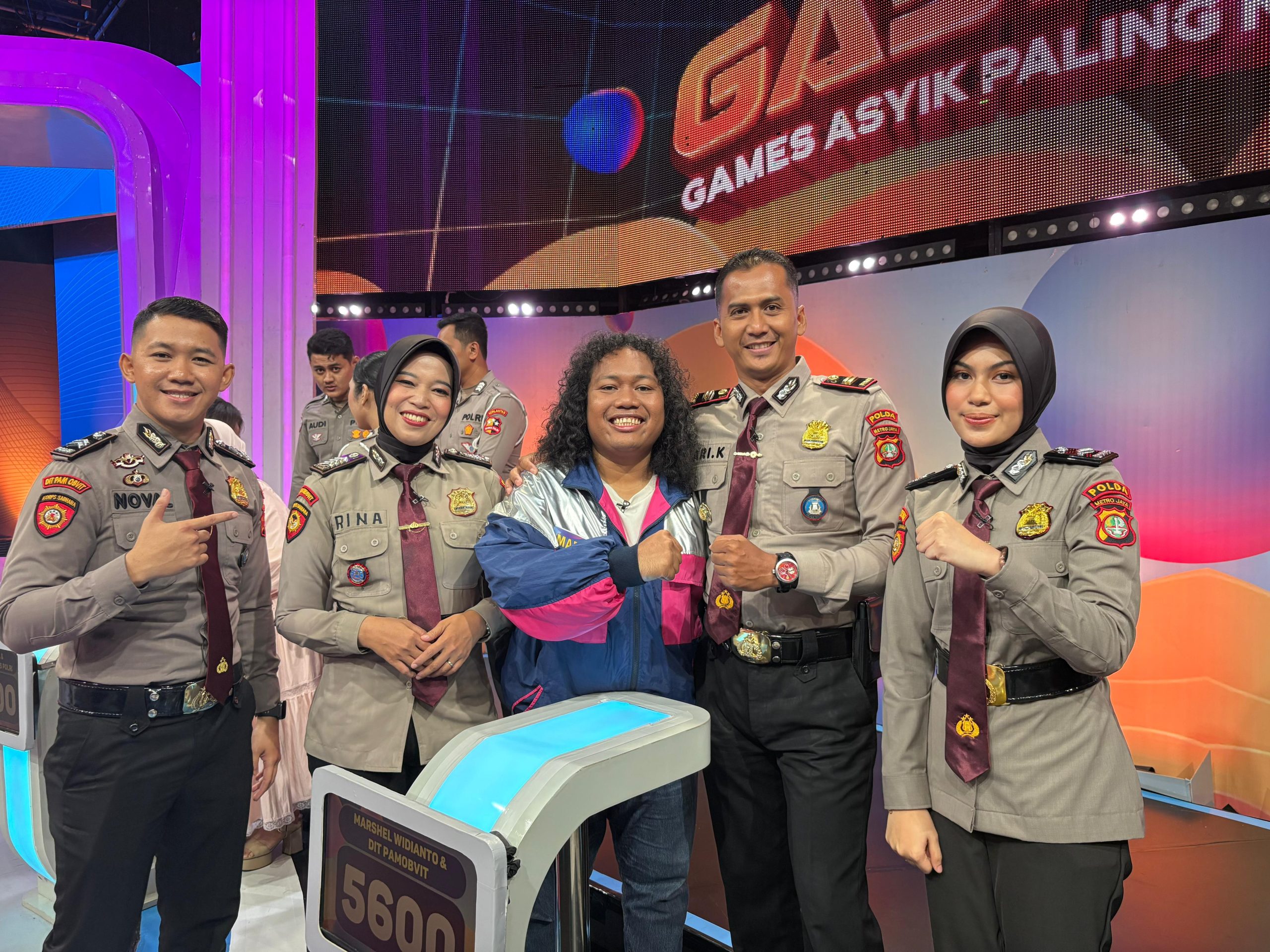 Tampil Kompak, Ditpamobvit Polda Metro Jaya Raih Juara di Ajang GASPOL SCTV