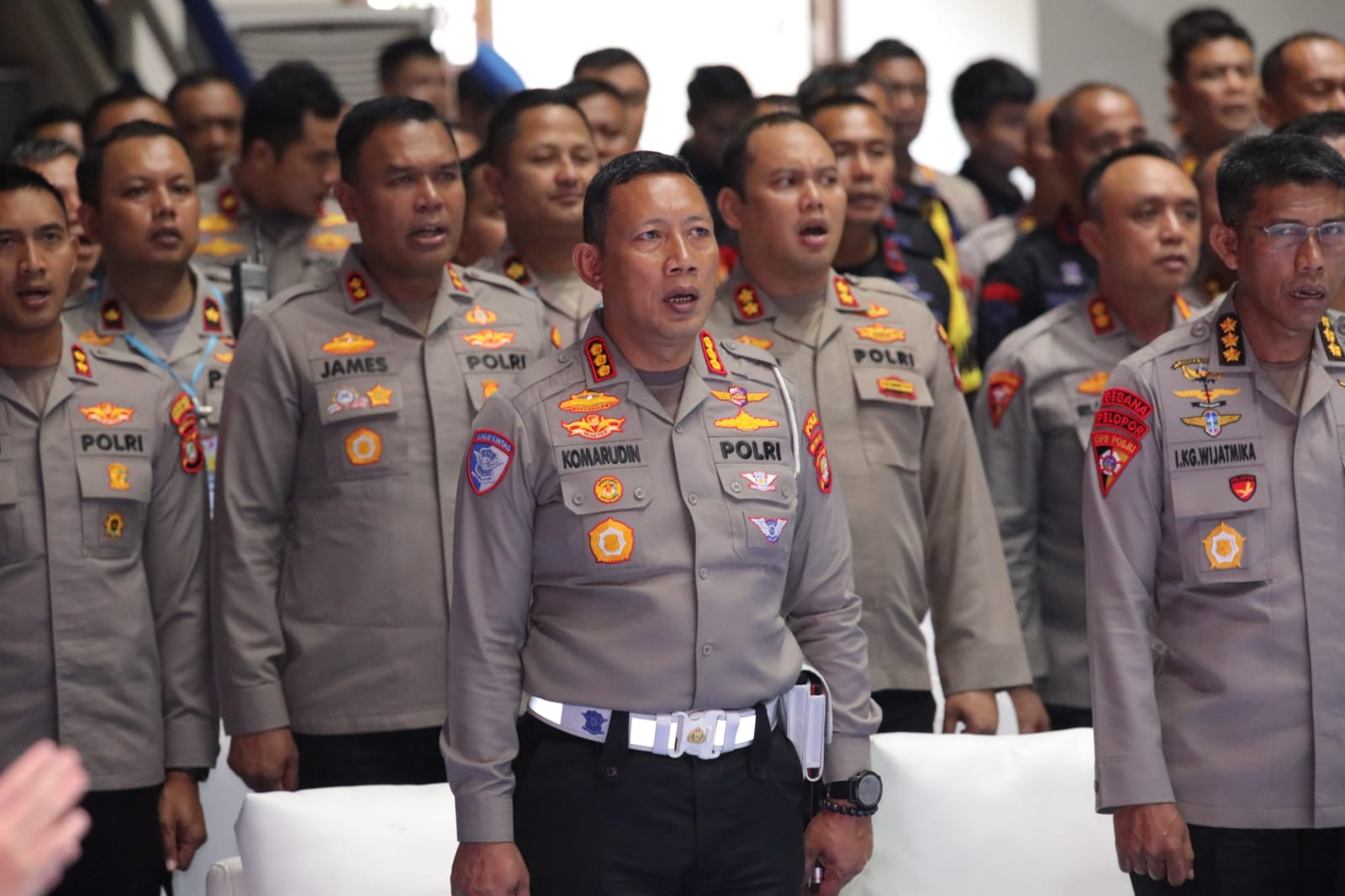 Polri Gelar Tactical Floor Game Jelang HUT Bhayangkara ke-79, 5.800 Personel Disiagakan untuk Amankan Monas